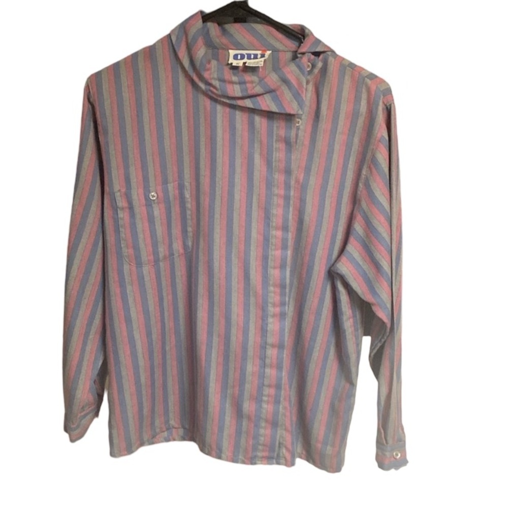 Oui 80s blouse size medium
